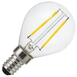 SPL | LED Filament | Kleine Fassung E14 | Globelamp | Hell | 2W | Dimmbar