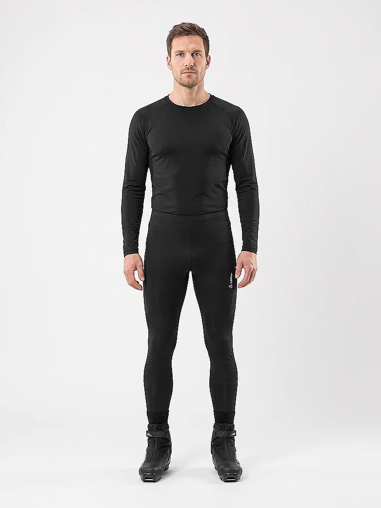 LÖFFLER Herren Langlauf-Tight Thermo TIV schwarz   52 M