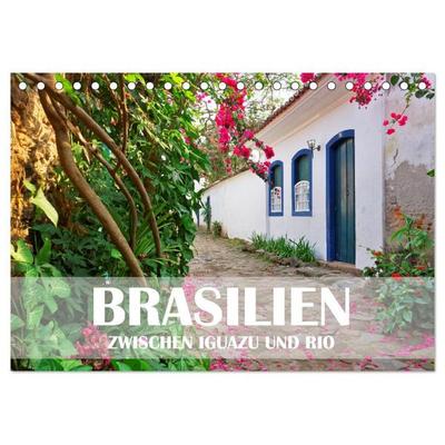 Brasilien - Zwischen Iguazu und Rio (Tischkalender 2027 DIN A5 quer), CALVENDO Monatskalender