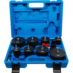 BGS Turbolader-Ladeluft-System-Prüfkoffer-Satz | 9-tlg.