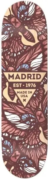 Skateboard Deck Madrid (8" - Flutter)
