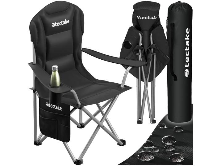 Chaise de camping rembourrée pliable MTX - par pièce