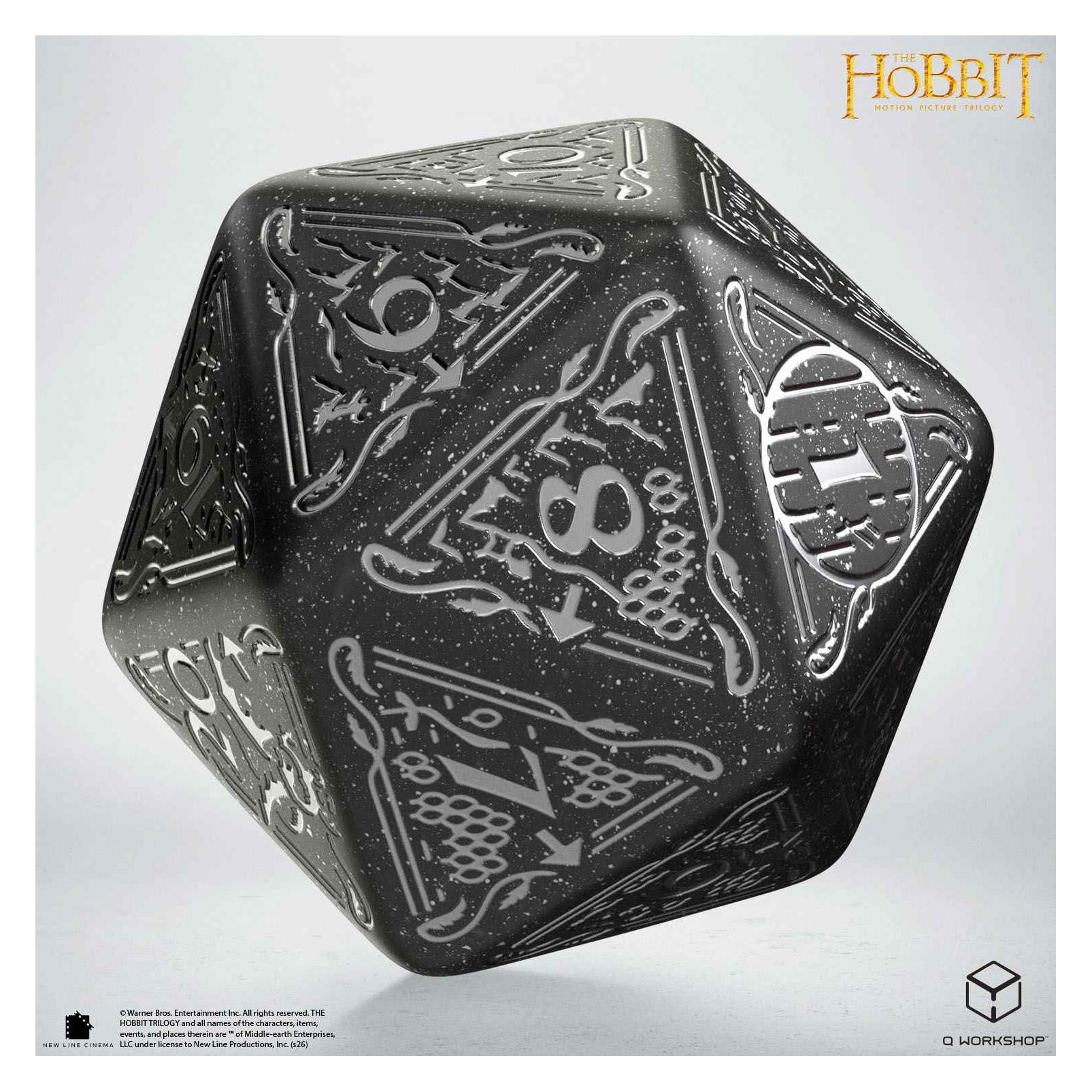 Q Workshop The Hobbit Spindown D20 - Umbral TCG Jumbo Die (QWS49875)