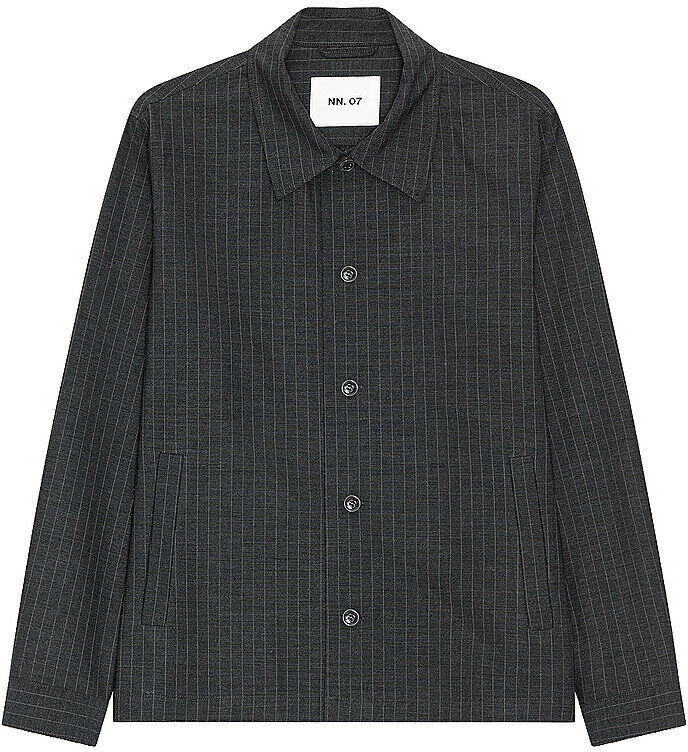 NN.07 Overshirt ZANDER grau   L L