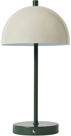 BHS Alesia USB-C Rechargeable Green Mushroom Table Lamp