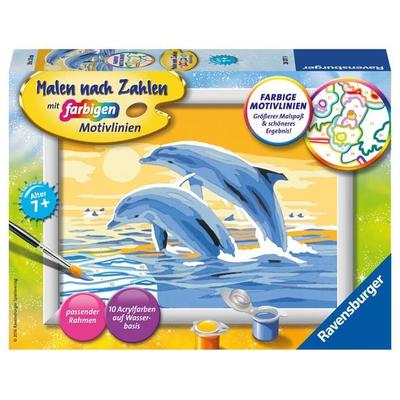 Ravensburger Malen nach Zahlen, Freunde des Meeres