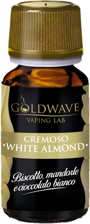 Goldwave White Almond Liquido Aroma 10 Ml Cioccolato Bianco E Mandorla