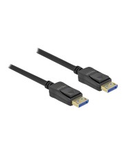 Delock DisplayPort Kabel 8K 60 Hz 40 Gbps 5 m Digital/Display/Video 5 m (80264)