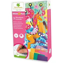 Sycomore STICK'N FUN MINI MOSAIQUE- LICORNE (FR-DE-IT)