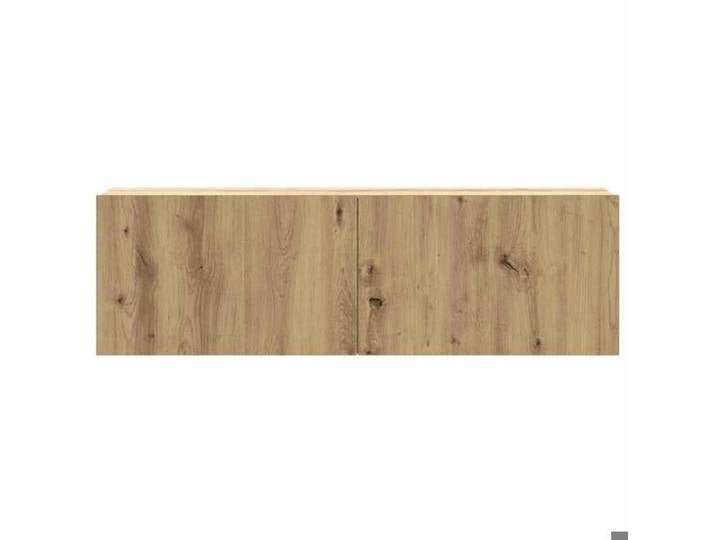 NEUF Armoires TV - Brun Meubles TV muraux 3 pcs - pour maison - chêne artisanal 100x30x30 cm TT1170