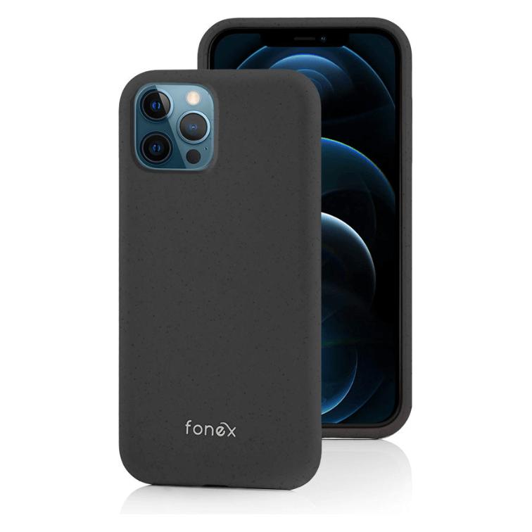 Fongex iPhone 12 Pro Max - Eco-Friendly Bio Case schwarz (Apple iPhone 12 Pro Max) (GMD1496B)