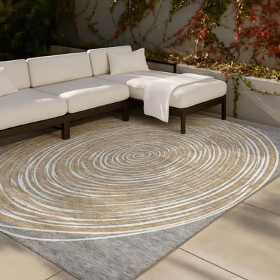 Addison Rugs Machine Washable Indoor/ Outdoor Modern Haswell Chantille Rug