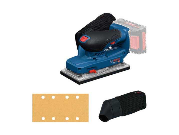 Bosch Professional Akku-Schwingschleifer GSS 18V-18 Solo