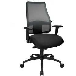 Topstar, Bürostuhl, Comfort SY Schreibtischstuhl Netz-Optik - schwarz