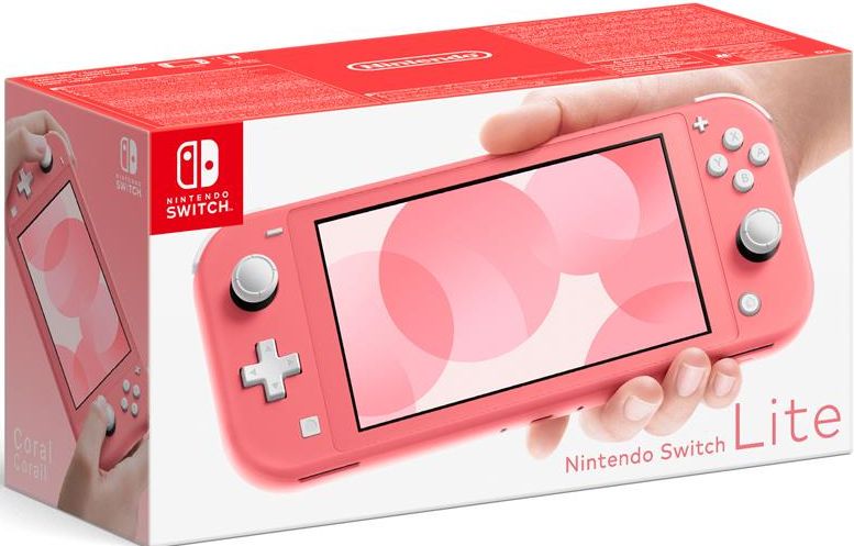 Nintendo Switch Lite Console Coral-Standaard (Switch) Gebruikt