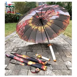 Katana Regenschirm Demon Slayer Rengoku Kyoujurou