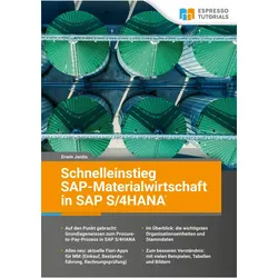 Schnelleinstieg SAP-Materialwirtschaft in SAP S/4HANA, Fachbücher von Erwin Janits