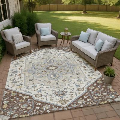 Addison Rugs Machine Washable Indoor/ Outdoor Traditional Kolkata Chantille Rug