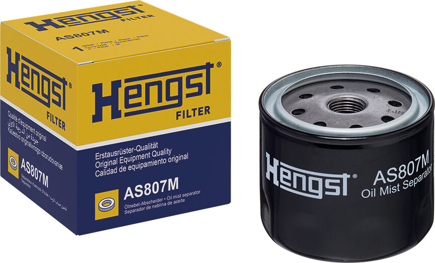 Hengst Filter Ölabscheider, Kurbelgehäuseentlüftung As807m 76mm