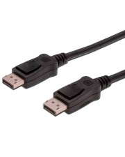 DIGITUS Assmann ASSMANN DisplayPort-Kabel DisplayPort M bis M 5 m geformt Schwarz (AK-340103-050-S)