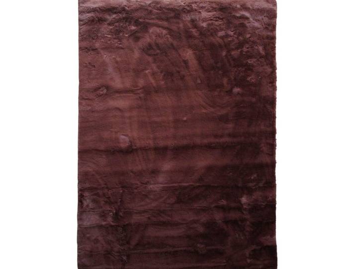 Tapis imitation fourrure extra-doux marron 120x160
