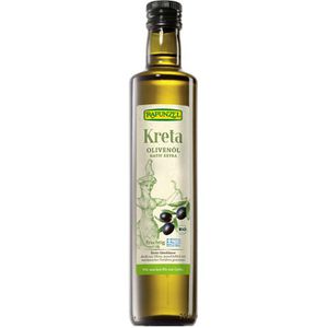 Rapunzel Olivenöl Kreta extra nativ, BIO, aus Kreta in Griechenland, in der Glasflasche, 0,5 Liter
