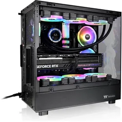 Thermaltake View 270 SP Edition (ATX, mATX), PC Gehäuse, Schwarz