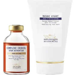 130ml Biologique Recherche Gesichtspflege Set für trockene & unreine Haut (Maske 100ml + Serum 30ml)
