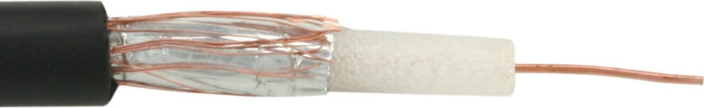 InLine 19958 Koaxiale Videokabel RG59 voor BNC, 100m rol