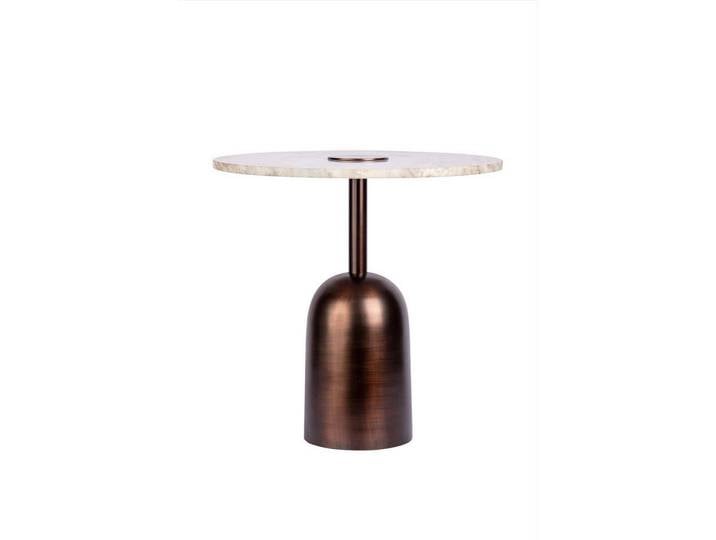 Kayoom Beistelltisch, Braun, Grün, Metall, Stein, 47x47x47 cm, Wohnzimmer, Wohnzimmertische, Beistelltische, Beistelltische Metall