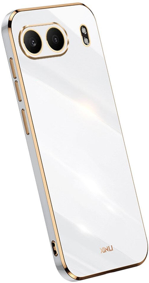 INCOVER EIDERWOOD OnePlus Nord 4 Fleksibelt Plast Mobil Cover - Hvid