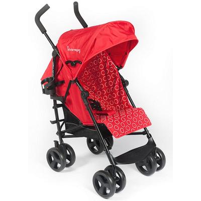 Kinderwagon Skip Umbrella Stroller - Red