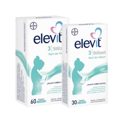 elevit 3 Stillzeit 90 Stück 60+30 St Weichkapseln