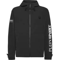 PLEIN SPORT Windbreaker SCRATCH, Größe XL in Schwarz 02