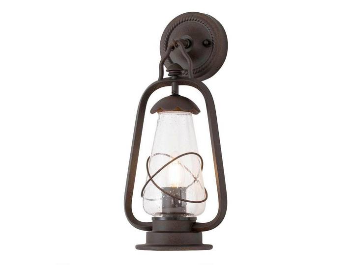 Elstead Lighting Aussenwandleuchte, Dunkelbraun, Metall, Glas, 20x42.5 cm, Europäischer Sicherheitsstandard, Schutzklasse I (Erdungsanschluss), CE, Lampen & Leuchten, Aussenbeleuchtung, Aussenleuchten