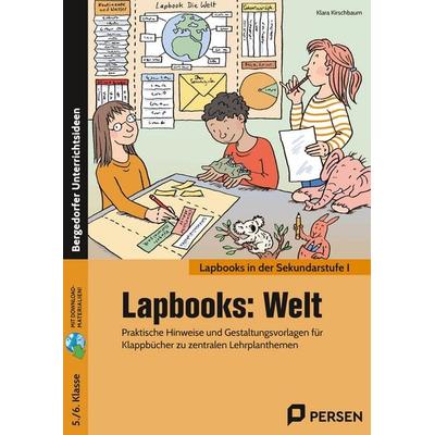 Lapbooks: Welt - 5./6. Klasse, Set von Klara Kirschbaum, Persen Verlag in der AAP Lehrerwelt GmbH, 978-3-403-20875-4