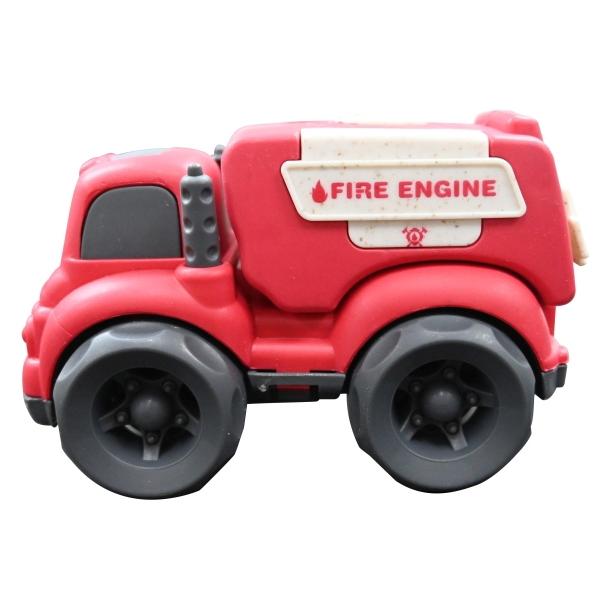Lexibook Bioplastik Feuerwehr- und Polizeiauto, 18 x 11 x 13 cm (2 Stück) (22925721)