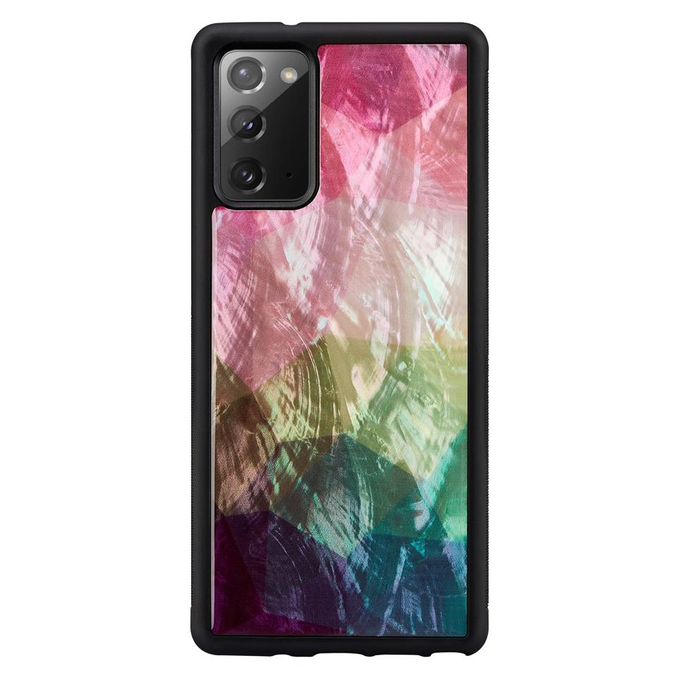 Ikins case for Samsung Galaxy Note 20 water flower juodas (Samsung Galaxy Note 20) (K4711J)