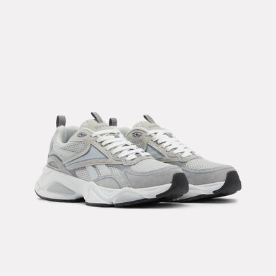 Sneaker REEBOK CLASSIC "REEBOK CHARGE RUN", Herren, Gr. 47, grau (pure grau 3, pure grau 2, pure grau 5, blac), Leder, Synthetik, Textil, Schuhe Sneaker