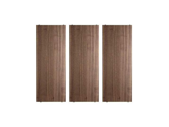 String String plank walnoot, 78x30 cm, 3-pack