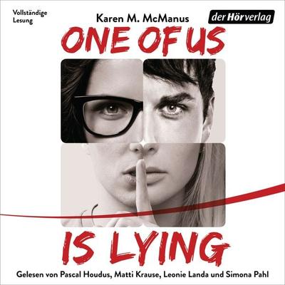 One Of Us Is Lying - Karen M. McManus, Audio, 9783844538755