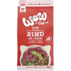 WOW CAT Trockennahrung Adult Rind 4x2 kg