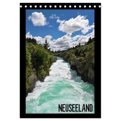 Reise durch Neuseeland (Tischkalender 2027 DIN A5 hoch), CALVENDO Monatskalender