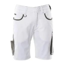 Shorts "UNIQUE" 205g/m2 - C45 - weiß/dunkelanthrazit