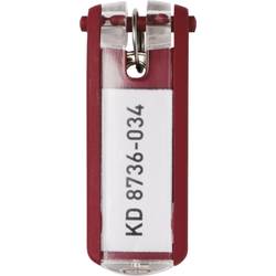 Durable Schlüsselanhänger 195703 Key Clip - 1957 Rot 6 St.