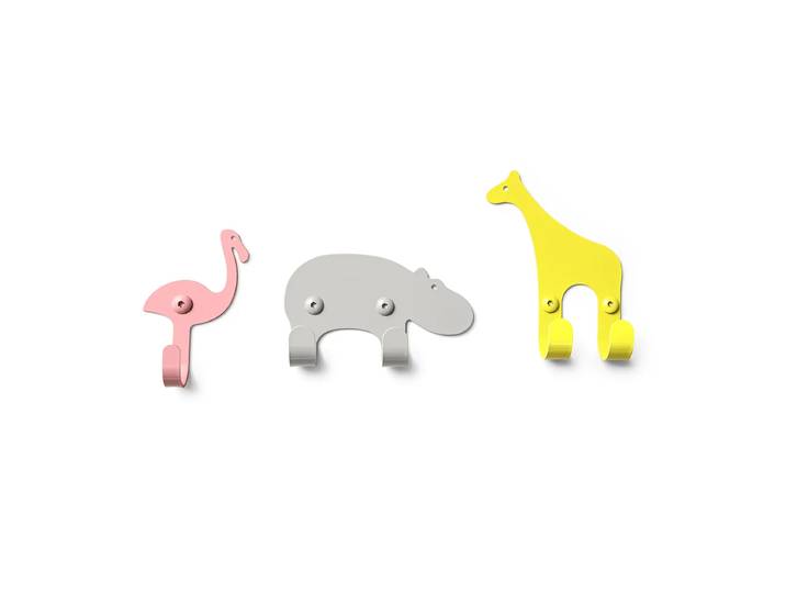 vonbox - Wandhaken Zoo, Savanne (3er-Set)