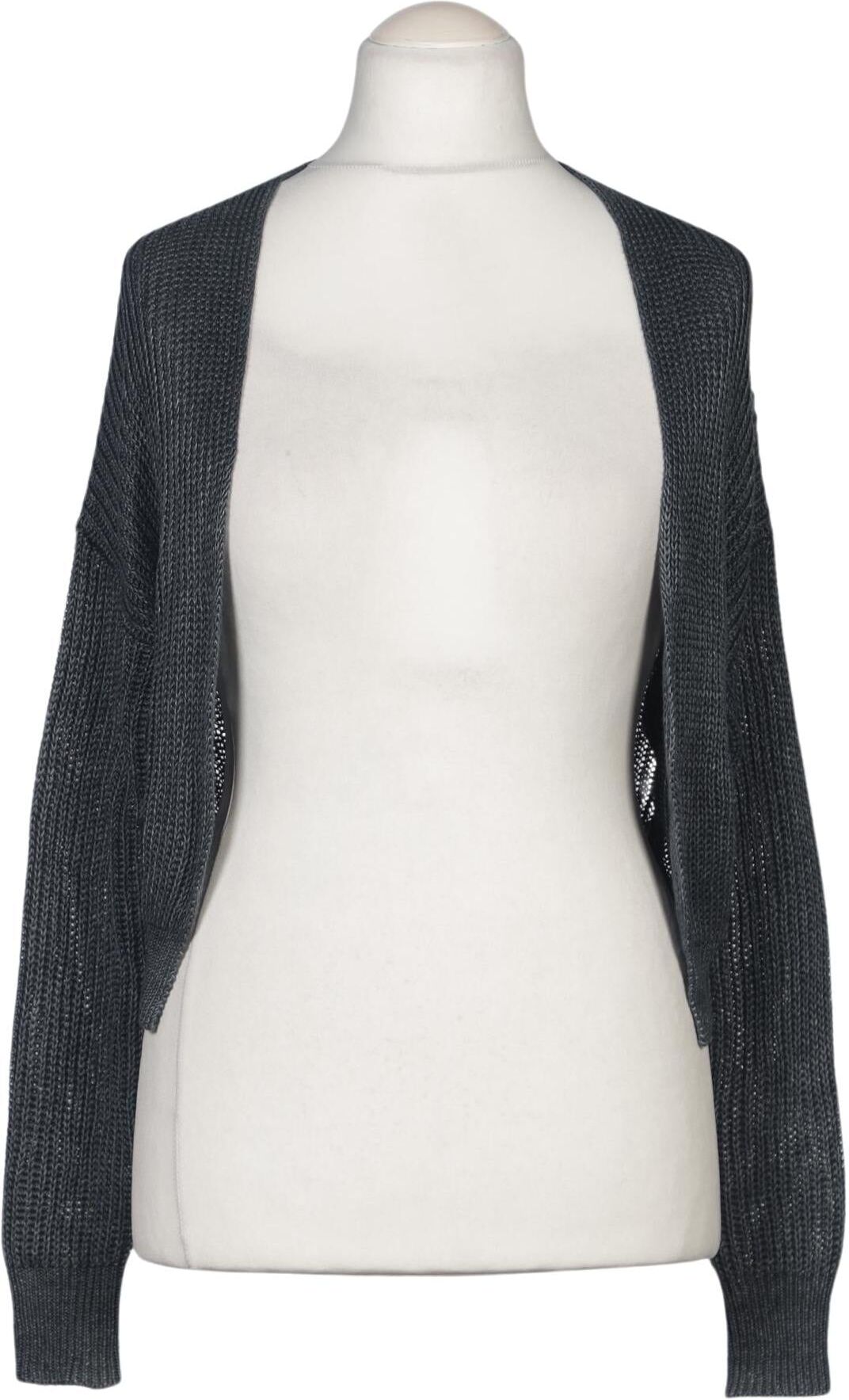 Iris VON Arnim Damen Strickjacke, Grau, Gr. M, Leinen - Second Hand