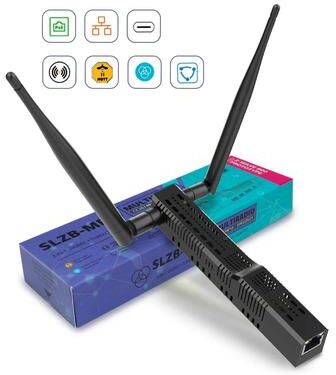 Uplift Essentials Zigbee To Ethernet WiFi USB Gateway With PoE Support For Smart Home Automation slzb mrw10