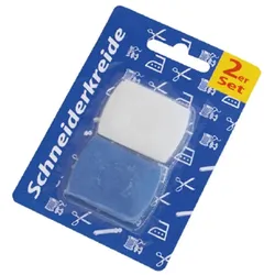 Schneiderkreide Nähkreide Stoffkreide Markierkreide Textilkreide weiß 2er Set