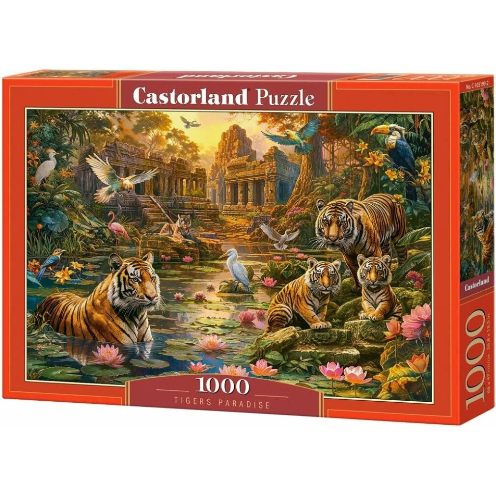 Castorland Puzzel Tijgerparadijs 1000 stukjes